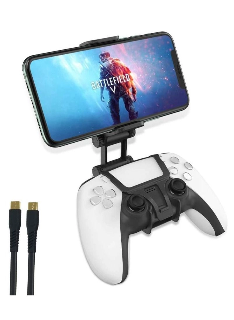 Y&D Clip Mount - PS5 DualSense Adjustable Mobile Phone Clamp