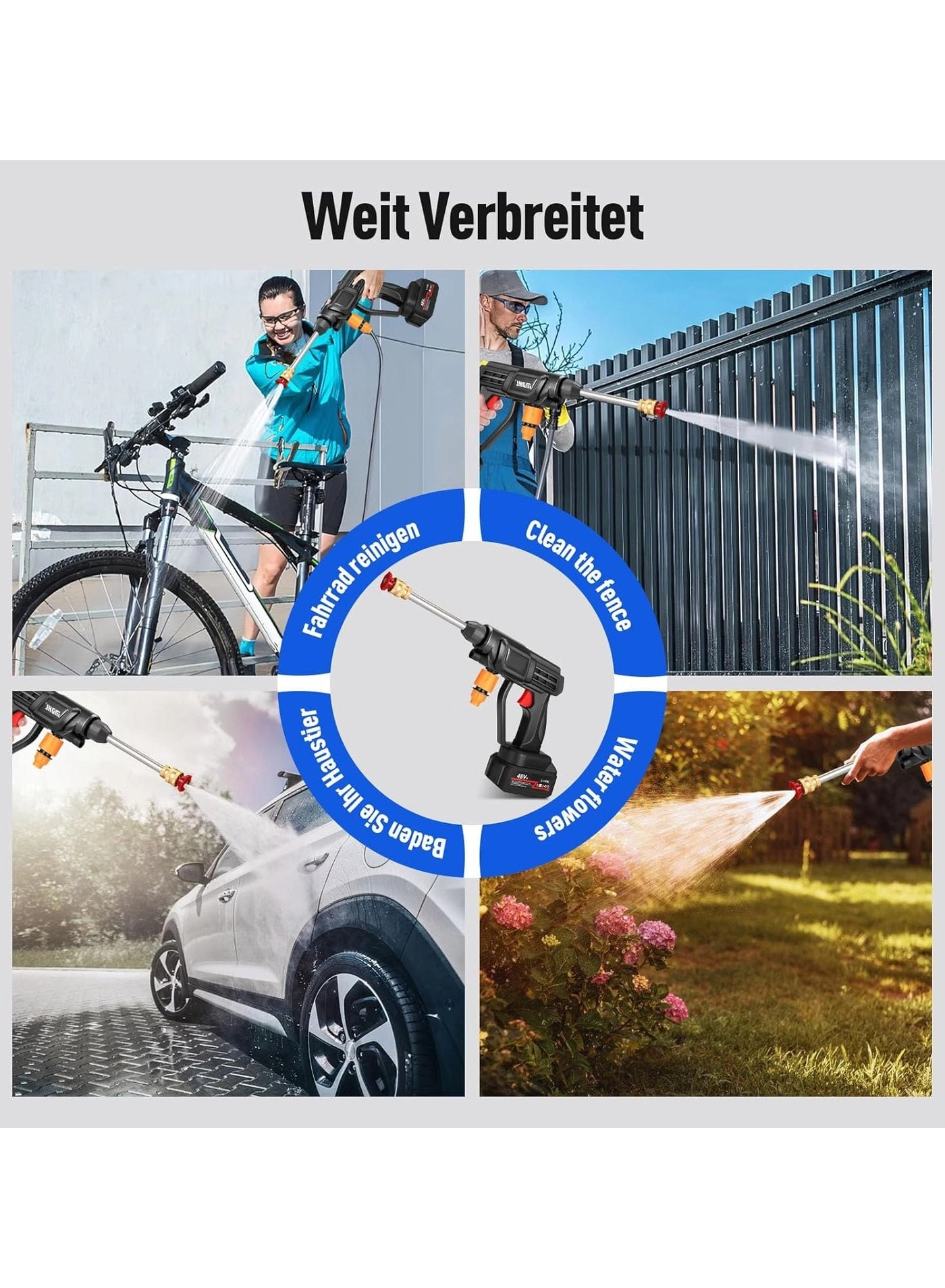 High Pressure Washer - 48V Cordless