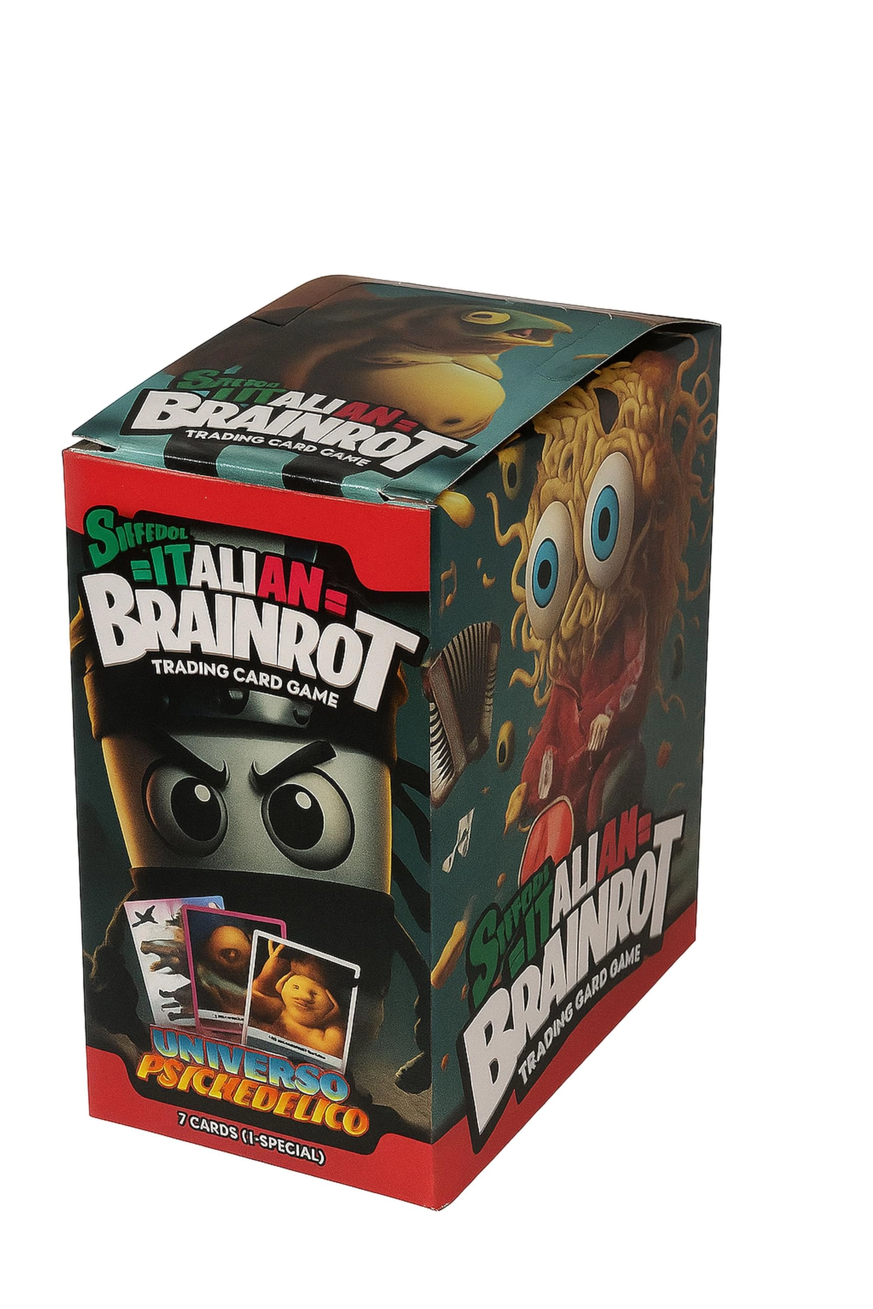 skifidol Italian Brainrot - 24 Sealed Bags 2024 Collection - Trading Card Game