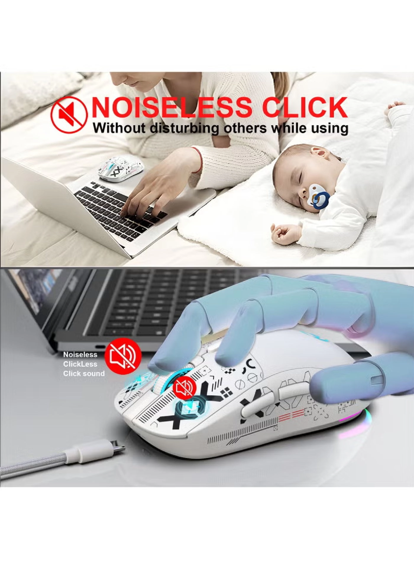 GM90 - Wired Wireless Bluetooth