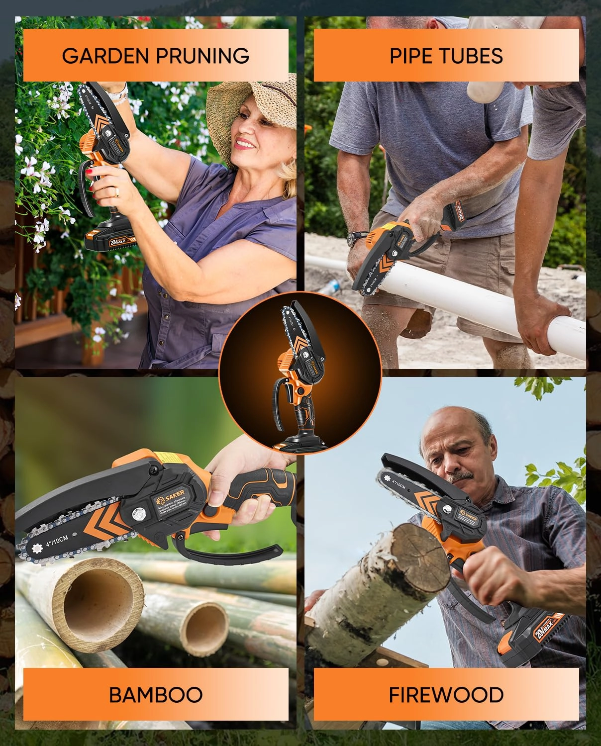 Mini Chainsaw - 550 Watts