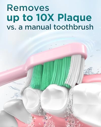 Y05U - 8 Toothbrush Heads 90 Days Battery Life 5 Brushing Modes