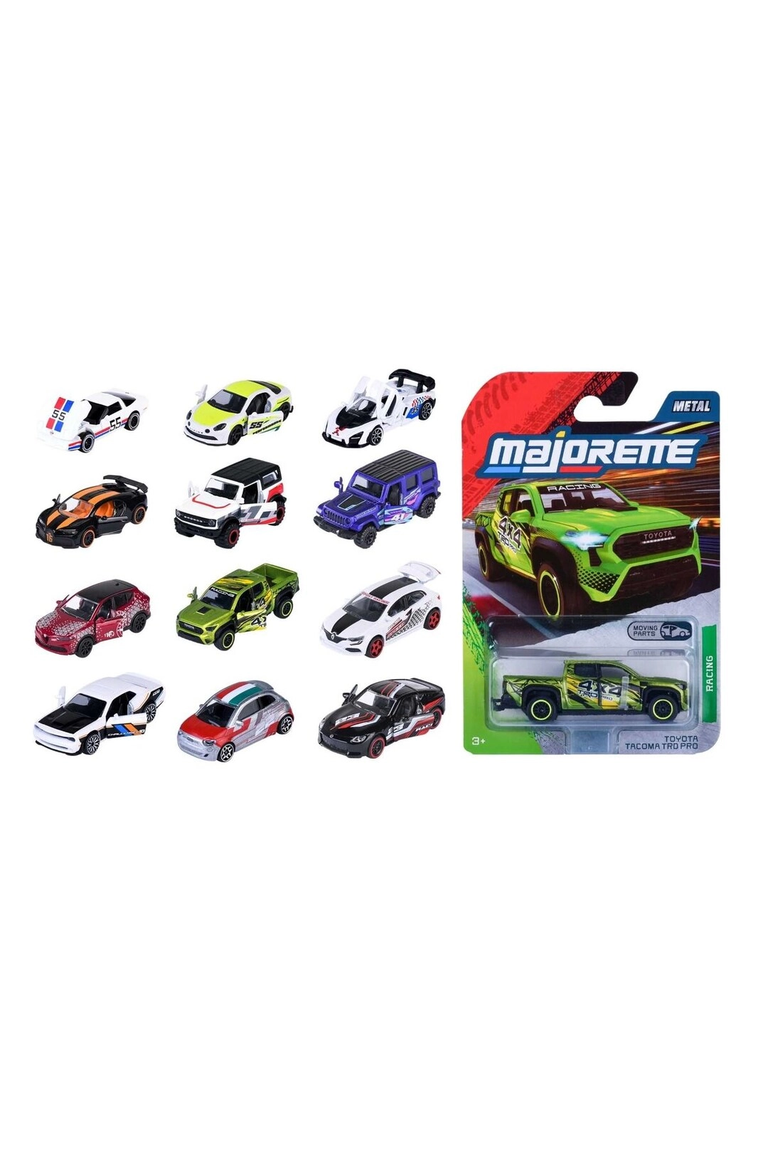 COLOR LAND CHILDRENS TOYS CENTER LLC Racing Premium Cars - 1 Piece