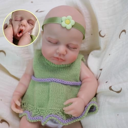 Reborn Baby Doll - 12 inch Full body silicone Ages 3+