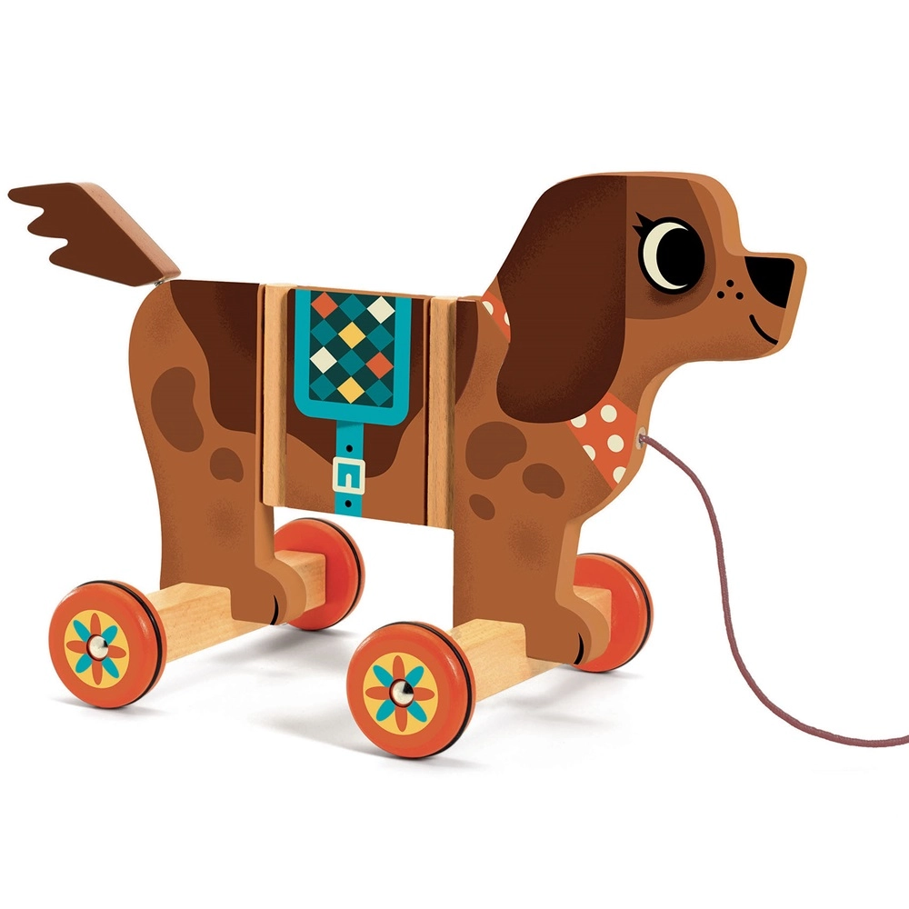DJECO Nico - Pull Along Dog