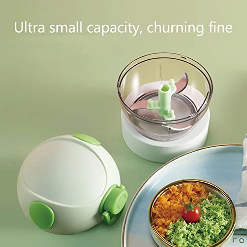 Manual Garlic Chopper - Mini Green