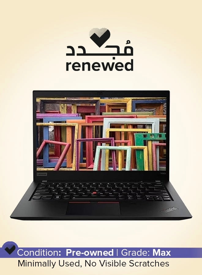 Lenovo (Renewed) ThinkPad T490s - 14'' Core i7-8565U 8GB DDR4 256GB SSD