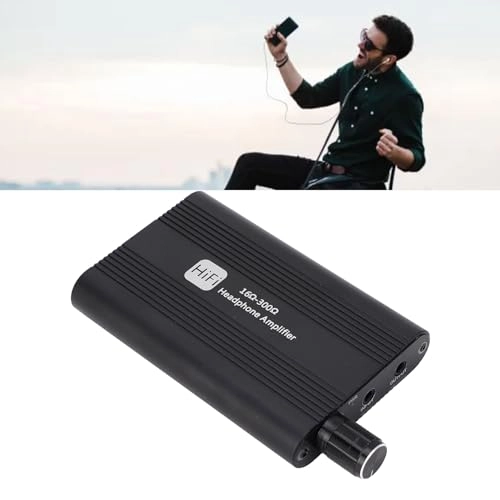 Portable Headphone Amplifier - 16-300Ω 1500 mAh 3.5mm AUX
