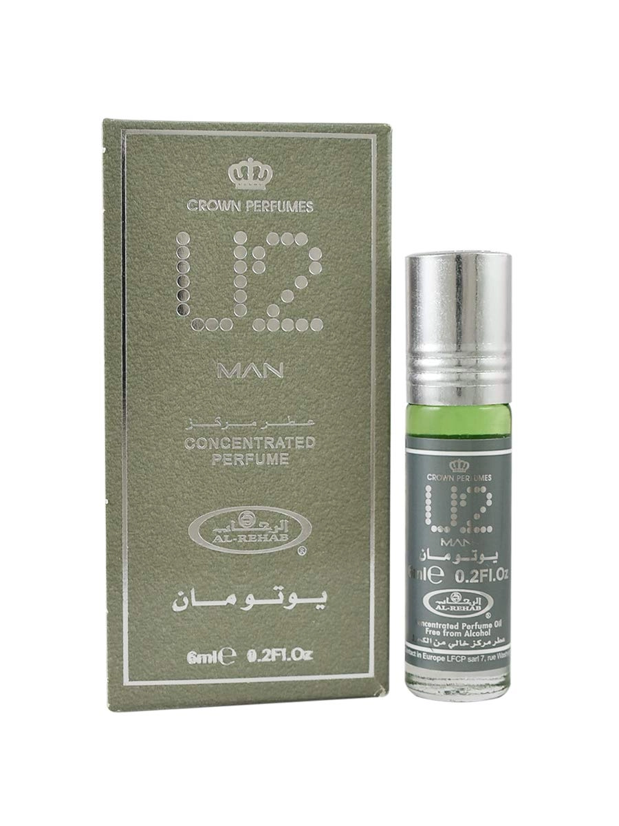 Al Rehab Perfumes Factory LLC U2 Man Eau de Parfum 6ml