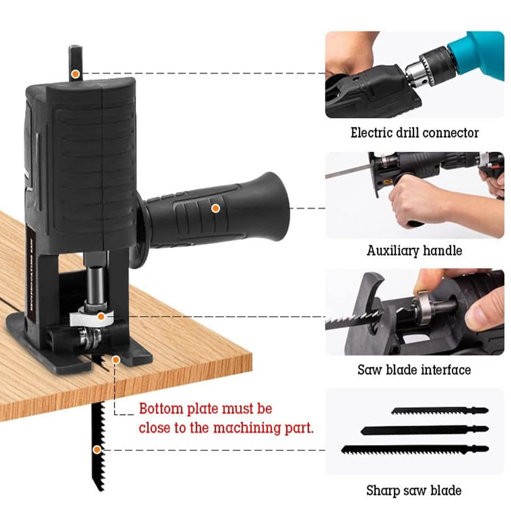 Keyless Cordless Drill - 21V