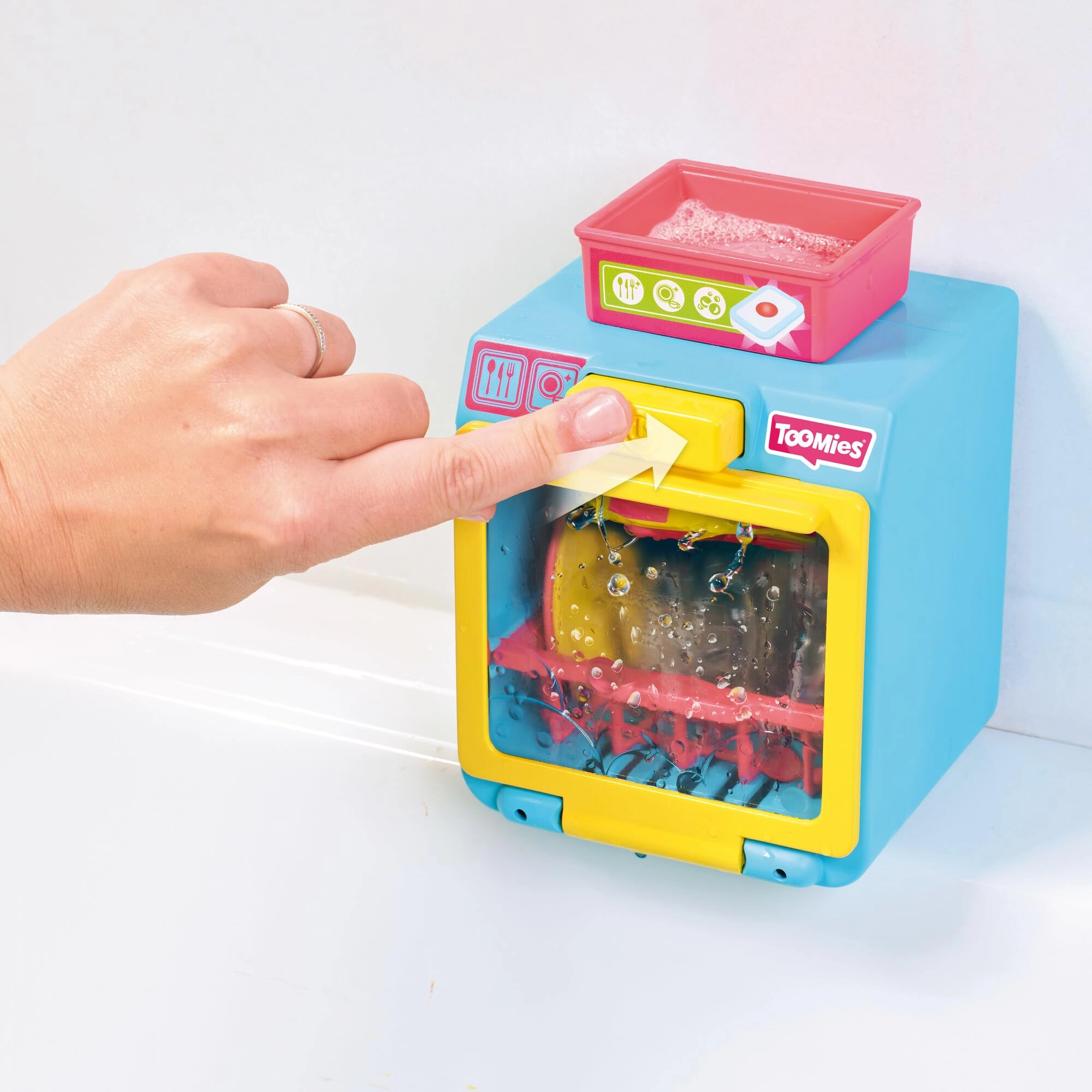 Spin & Splash Dishwasher - Interactive Bath Toy Spinning Sprayer