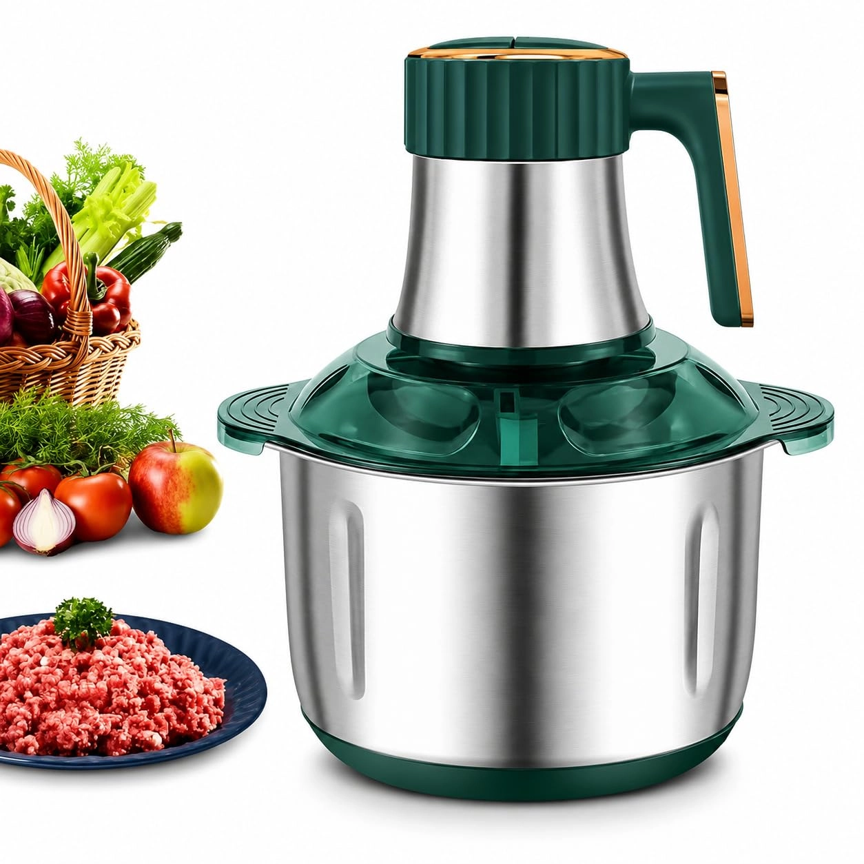 QWERTY STORE meat grinder electric - 2L Electric