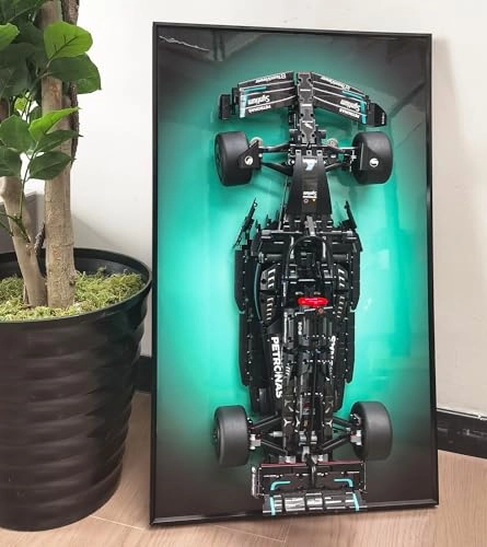 Wall Display Board for LEGO Technic Mercedes AMG F1 W14 E 42171 - aluminium alloy frame