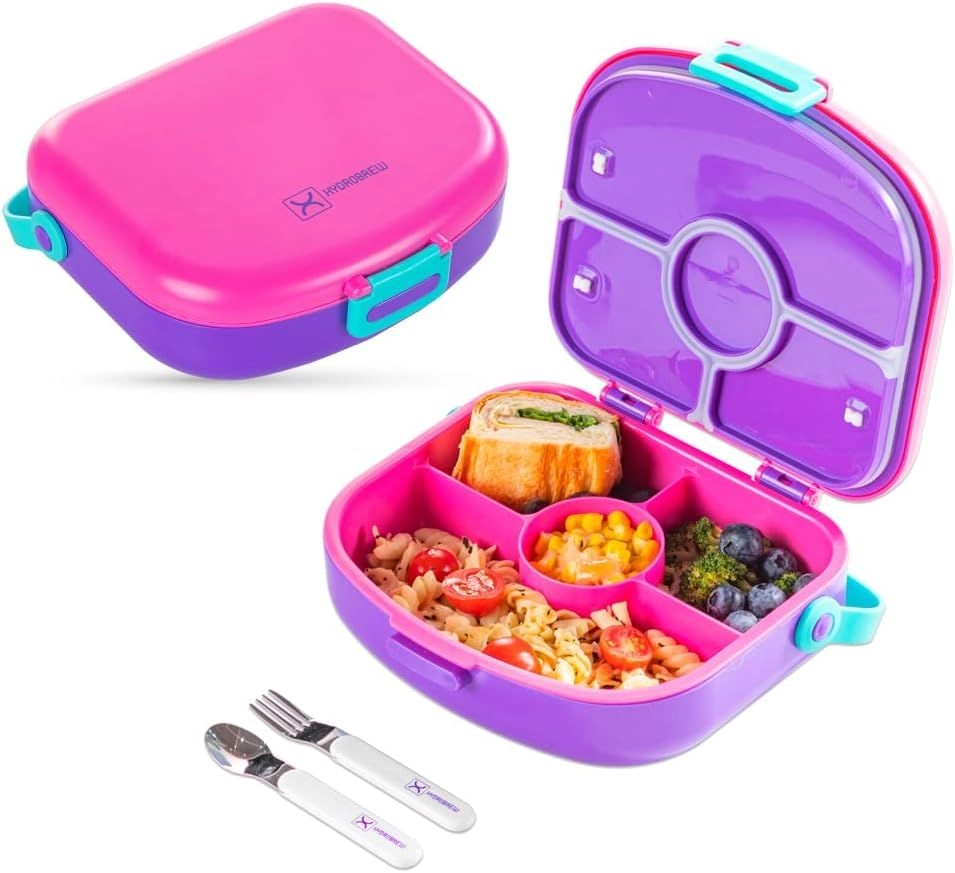 Hydrobrew 4 Compartment Bento Lunch Box - Cobalt 1300ml