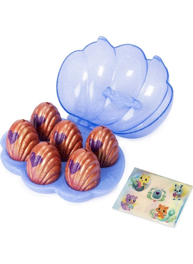 Shell Carrying Case + CollEGGtibles - 6 pcs