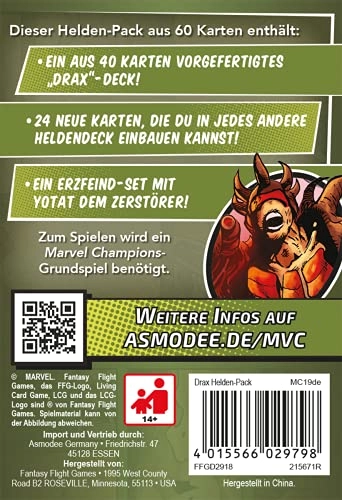 Marvel Champions: The Card - Drax (German)