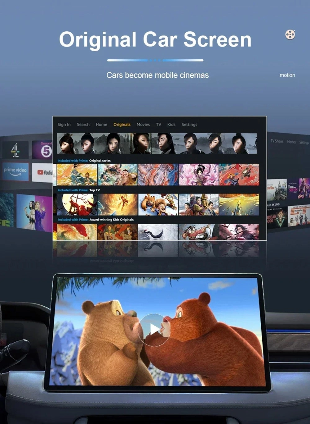 Wireless Carplay Adapter - Wireless Apple iPhone Android Phone