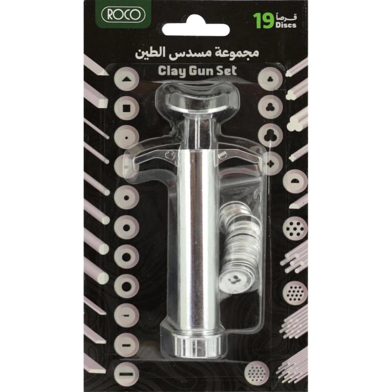 Roco Clay Extruder - Metal 20 Pieces