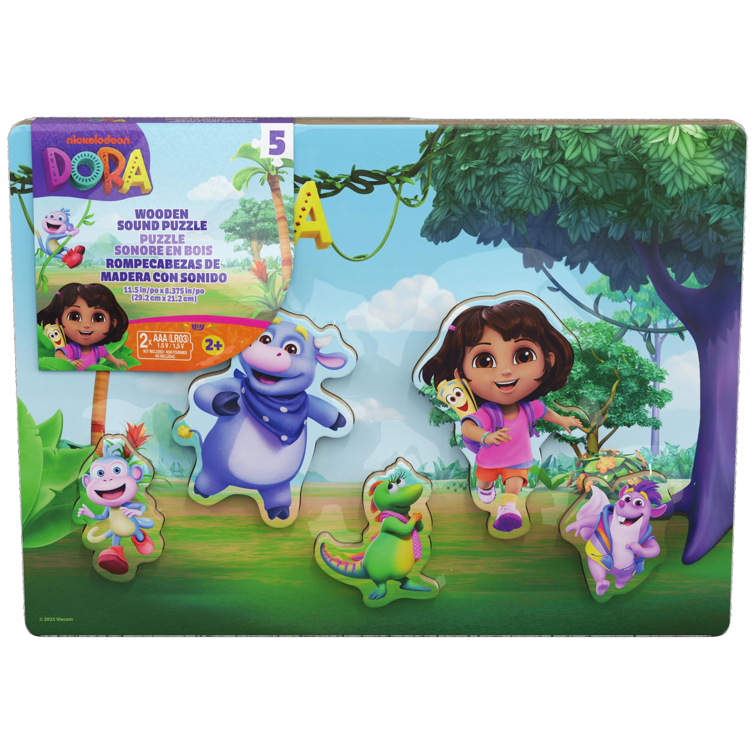 Spin Master Dora the Explorer Sound Puzzle - Ages 3 & Up 5 pieces