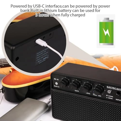 Electric Guitar Amp - 10W 2000mAh BT
