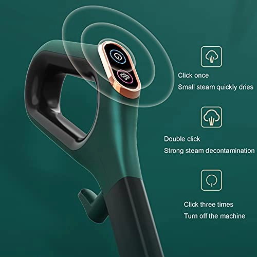 Handheld Steam Mop Cleaner - Silver 1 Mop Pad Flat mop