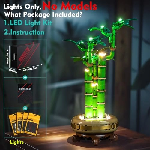 Light kit Compatible with Lego Lucky Bamboo 10344