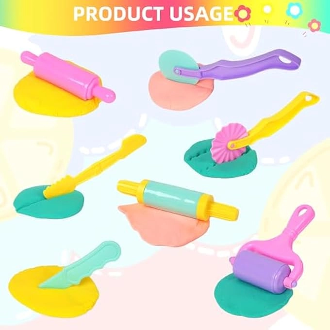 Play Dough Tools Kit - 22 pcs