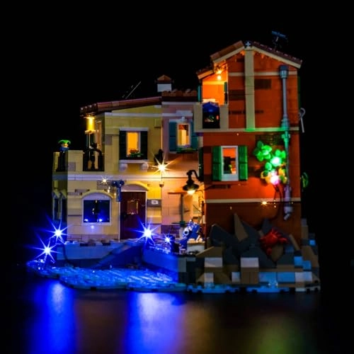 LED Light Set - Compatible with 21359 Italian Riviera USB