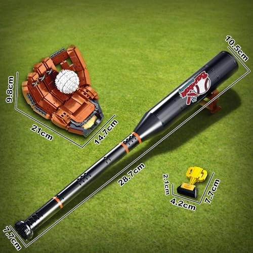 Baseball Building Set - Creative Sports Model Premium Construction