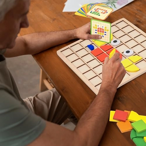 Cognitive Games for Dementia - 120 Pieces Wood