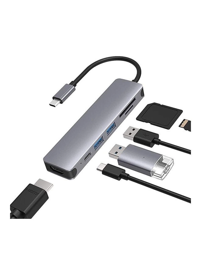USB-C Hub - 6 in 1 4K