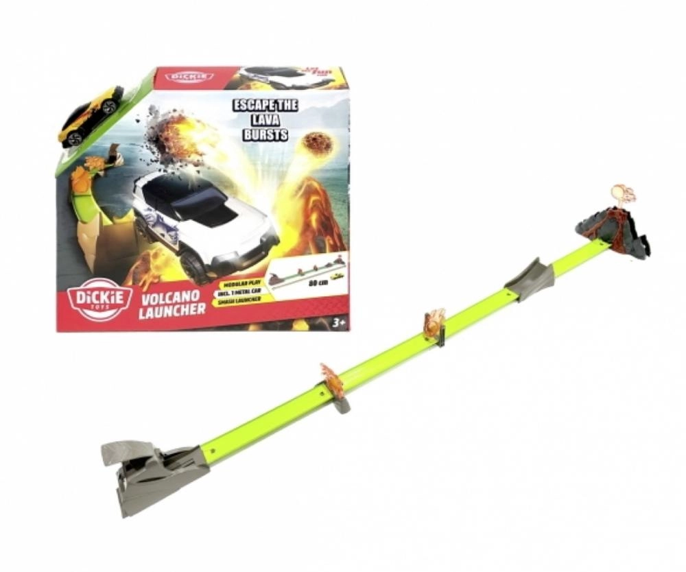 Volcano Launcher Track Set - Multi Colour 3+