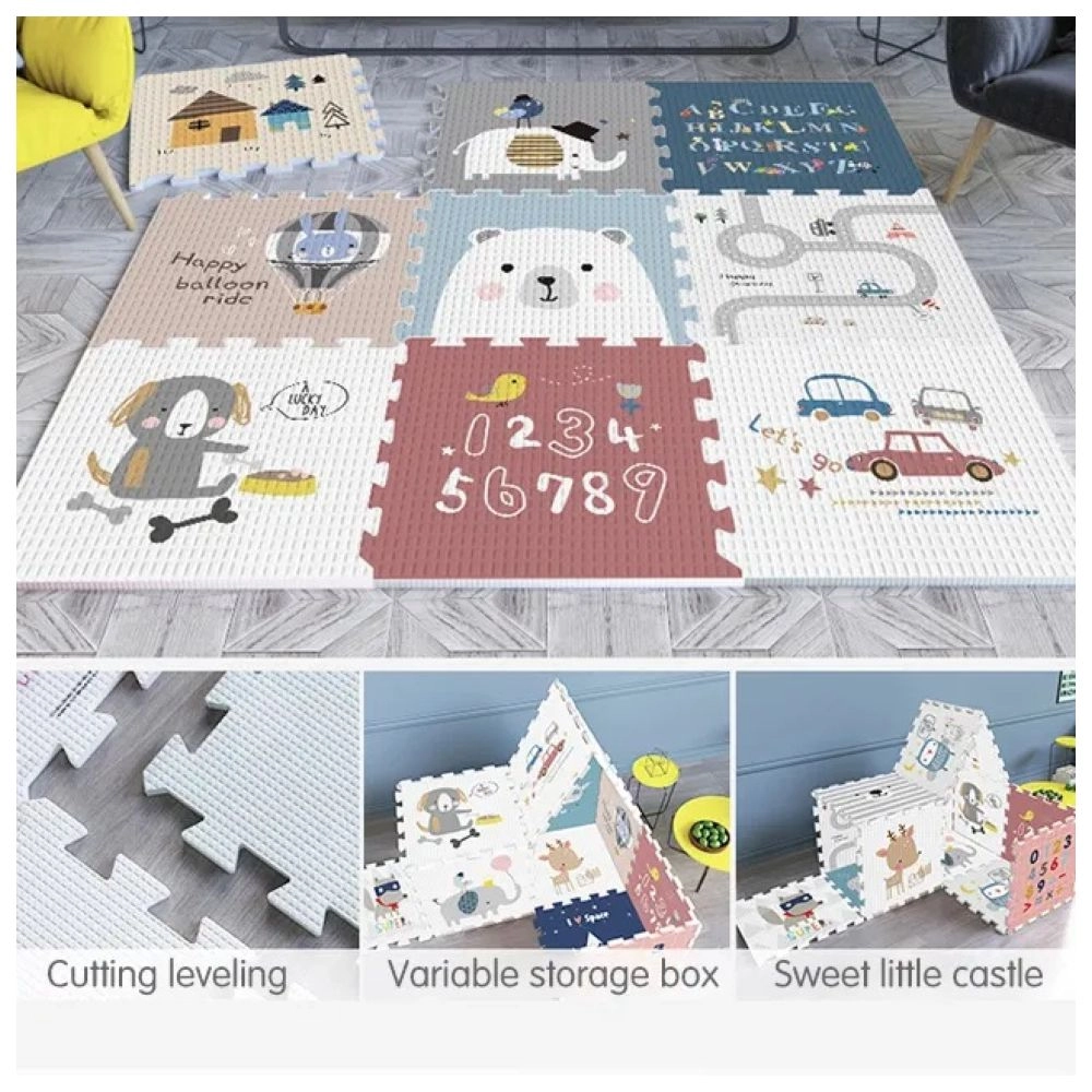 Foldable & Reversible Playmat - Best Friend 6 months