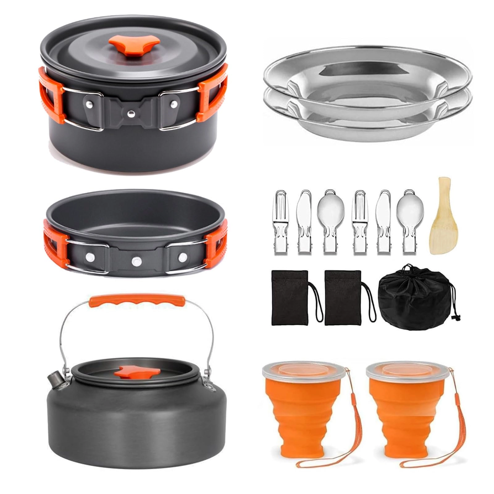 Camping Cooking Set - 17 pieces