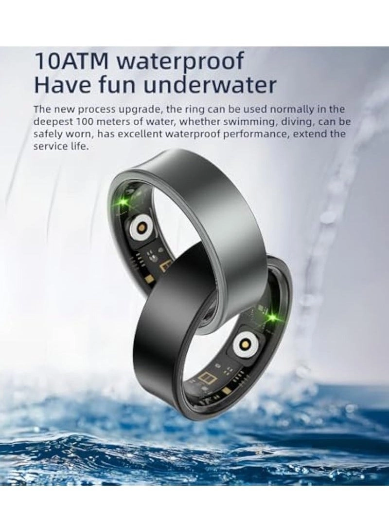 Smart Ring - Heart Rate Waterproof Black #11