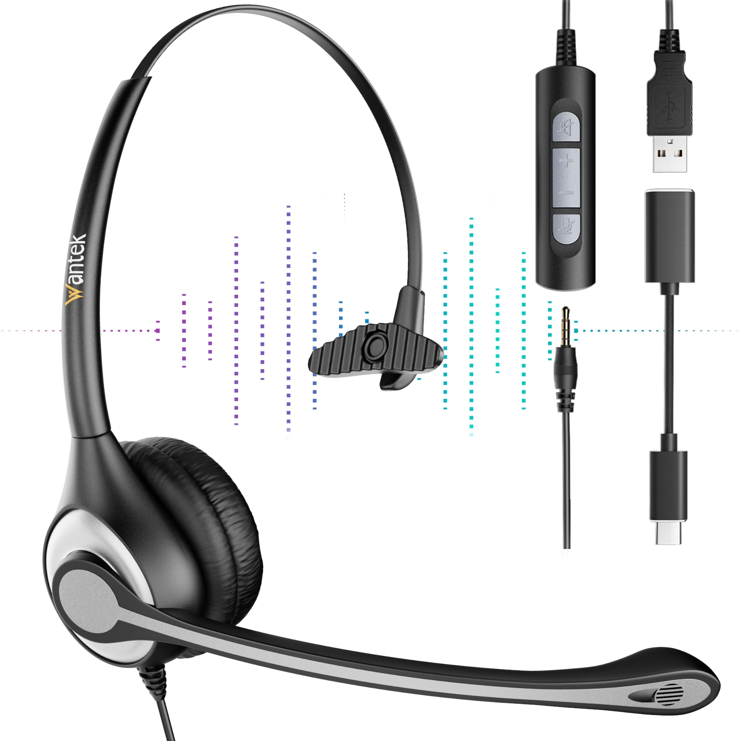 600FUSB Wired Headset