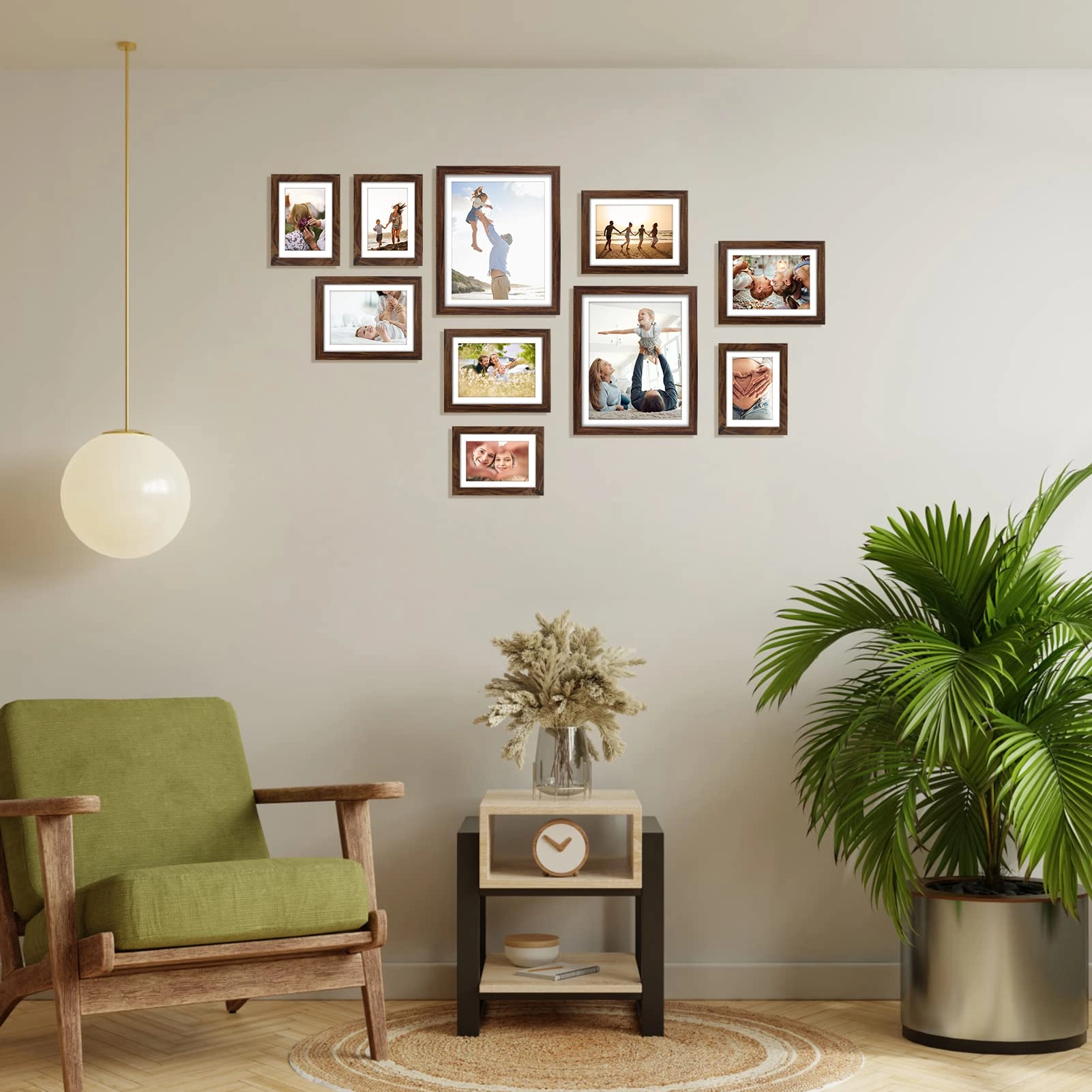 Picture Frames - 4x6 5x7 8x10 Set