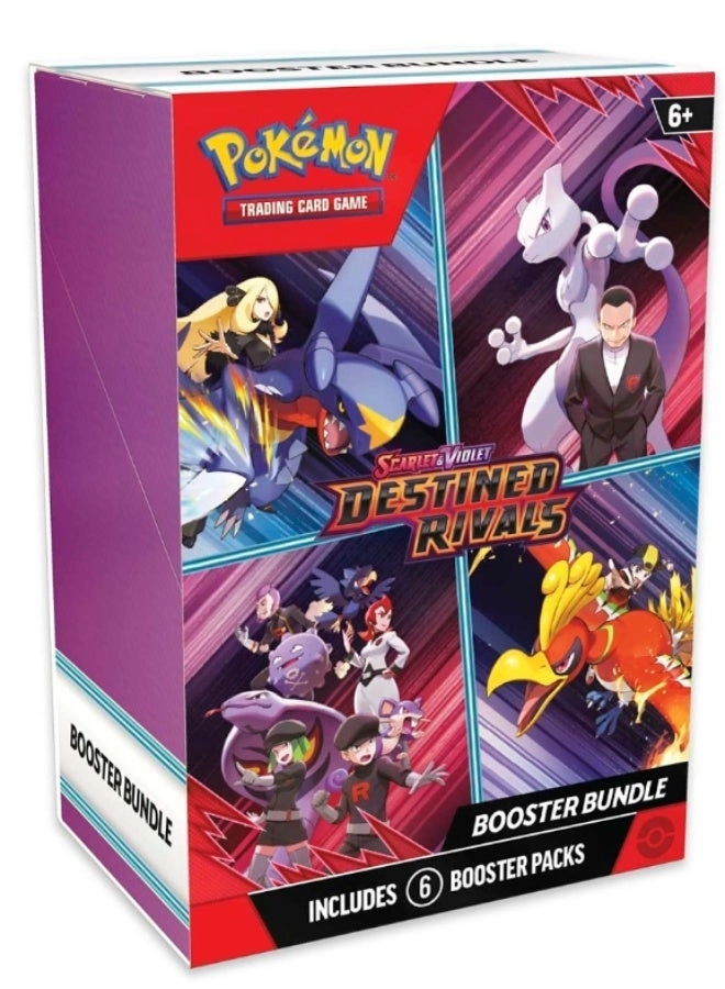 Pokémon Destined Rivals Booster Bundle - English 6pcs