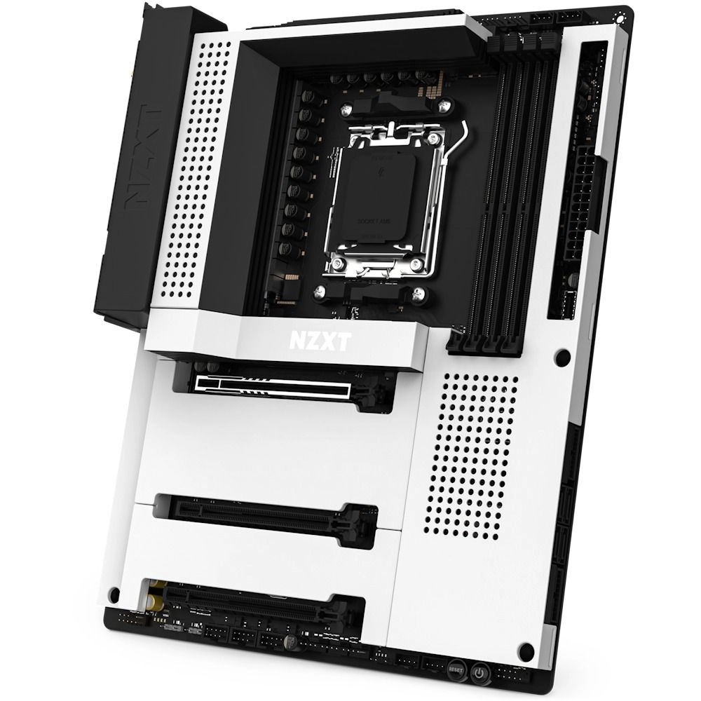 NZXT N7 B650E - White ATX Wi-Fi 6E