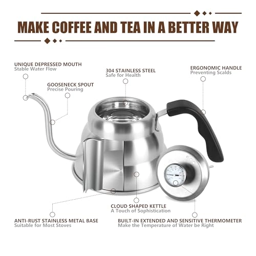 Gooseneck Kettle - 1200ml