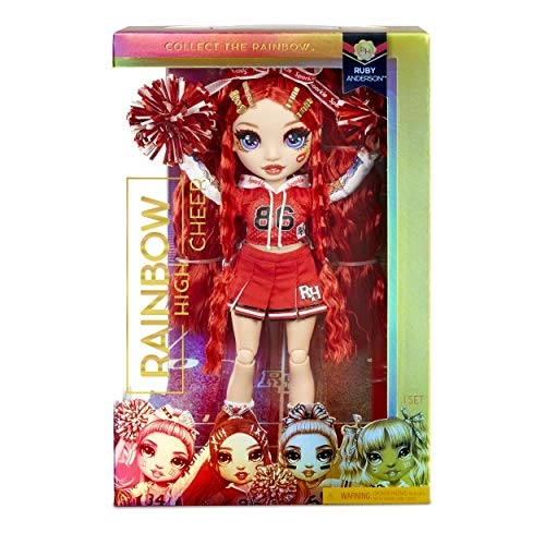Ruby Anderson Fashion Doll - Red Cheerleader Outfit