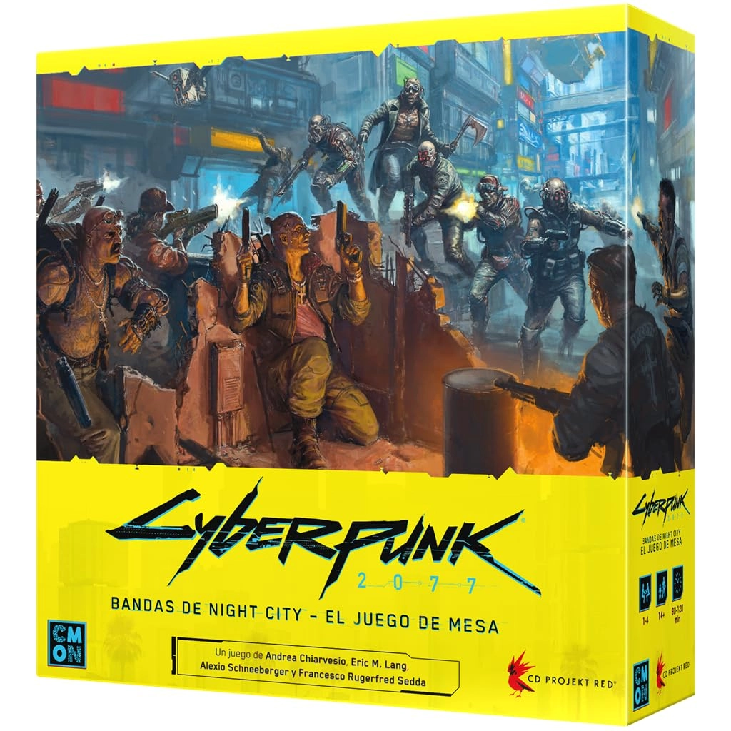 Cyberpunk 2077: Gangs Of Night City - Board Game