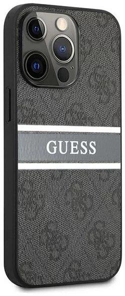 GUHCP13XPSASBBL PU Saffiano Leather Case for iPhone 13 Pro Max