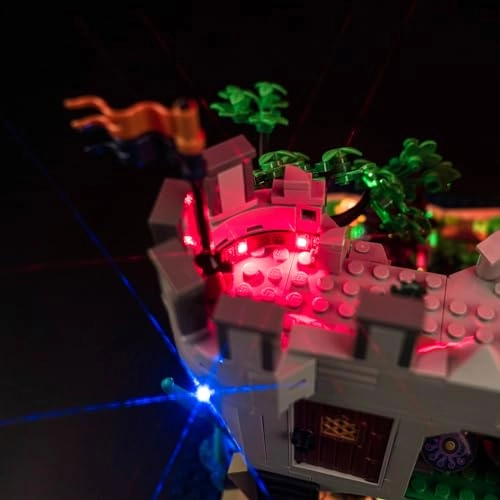 LED Light Set - Compatible with 21348 Dungeons & Dragons: Red Dragon's Tale 5V