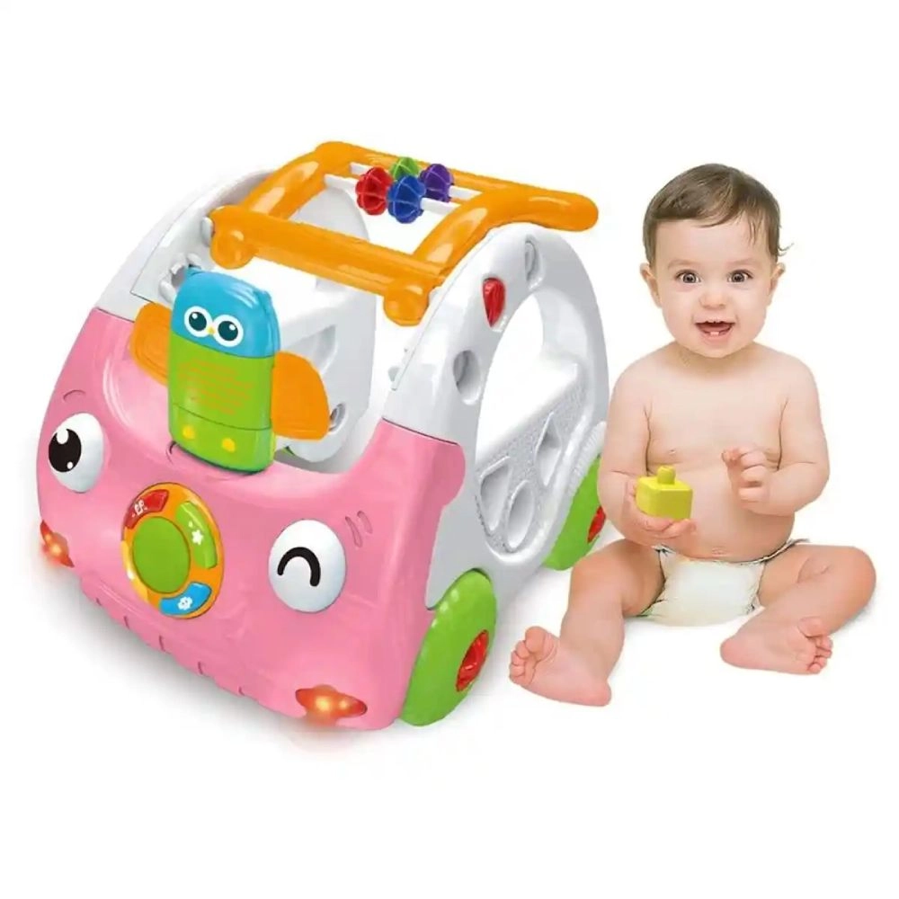 Carter Multifunctional Activity Baby Walker - 3-in-1 Pink