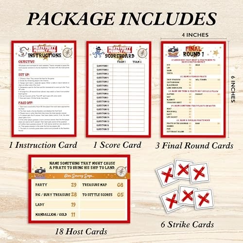 Friendly Feud Game - 29 pieces 18 years and up English