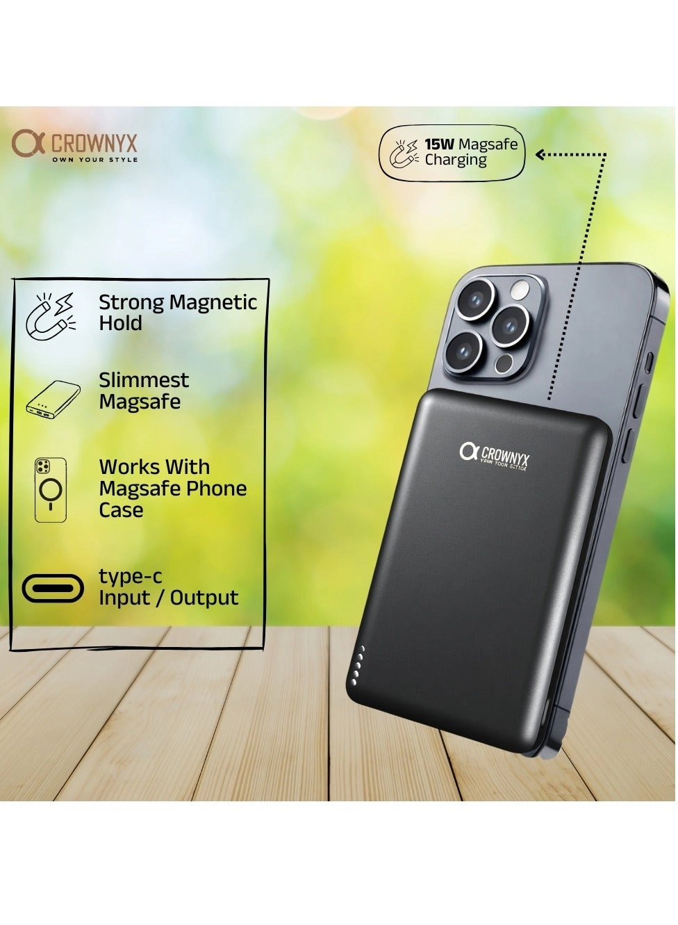 CPB5K - 5000 mAh 15 W