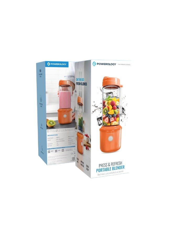 Press & Refresh Portable Blender - 126W