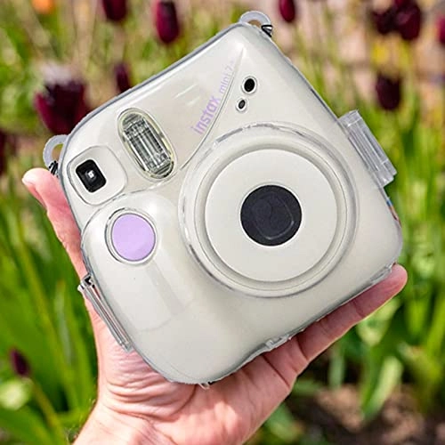 Camera Case - PP Transparent + Shoulder Strap - Adjustable + Sticker Decal