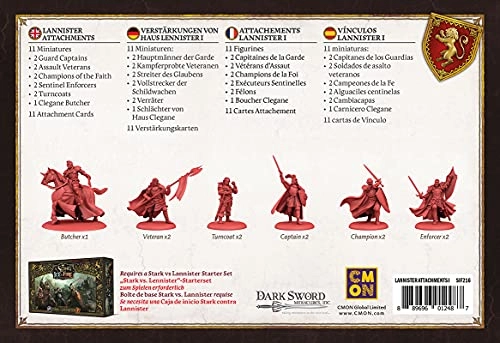 A Song of Ice & Fire: Reinforcements - Haus Lennister I (German)